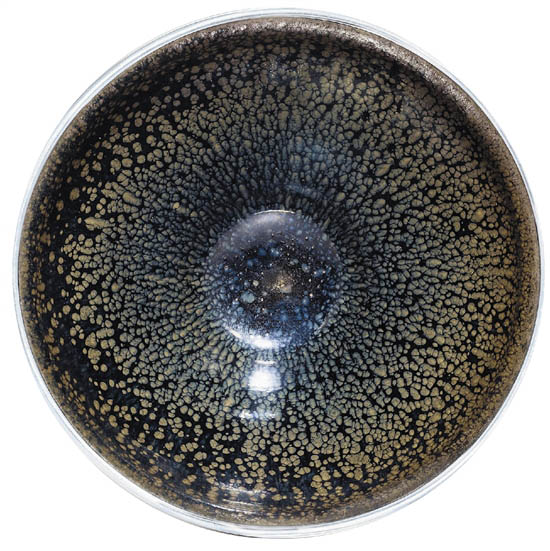 南宋 建窑“油滴天目”茶盌