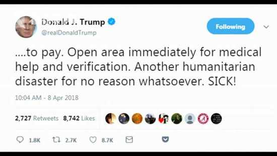 特朗普骂叙总统畜生还点名普京 顺带责怪奥巴马