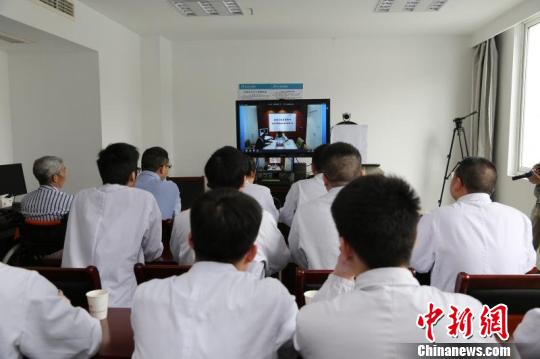 远程会诊现场 庆元宣传部提供 远程会诊现场 庆元宣传部提供