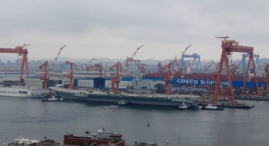 点击查看大图 中国国产航母将海试 印度航母终于有了一点新进展