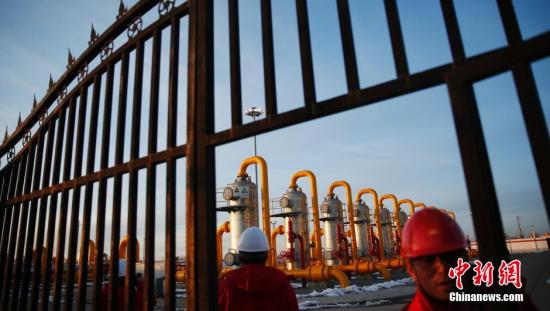 资料图：气田输气站。 <a target='_blank' href='http://www.chinanews.com/'>中新社</a>发 刘关关 摄