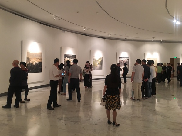 “吞吐大荒”展览现场 “吞吐大荒”展览现场