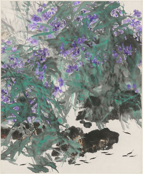 F012-鸢浴-1998年-83.2×68cm F012-鸢浴-1998年-83.2×68cm