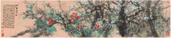 F017-江南三月-2006年-49.5×226.8cm F017-江南三月-2006年-49.5×226.8cm