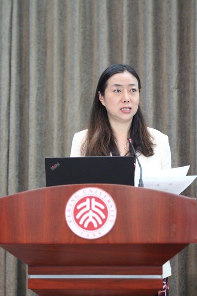 民盟北大委员会李玮主委介绍 “不忘初心，口述历史”活动情况