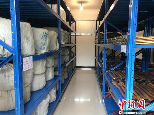 黄河河务局防汛物资仓库 王贺 摄