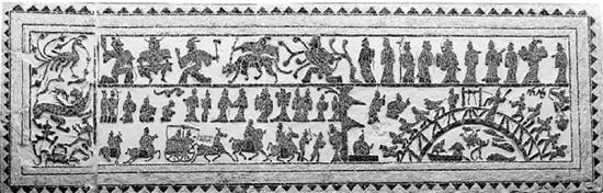 “泗水升鼎”，滕州市汉画像石馆