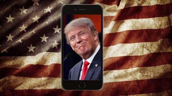 特朗普拒手机安检 特朗普拒手机安检