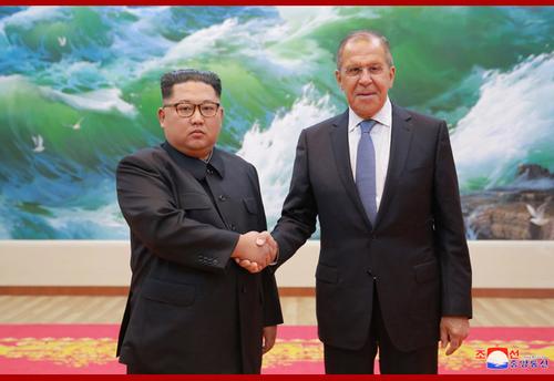 金正恩会俄外长称实现半岛无核化决心坚定不移