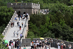 北京八达岭长城进入旅游旺季