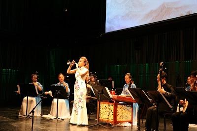 中国侨网音乐会精彩瞬间。