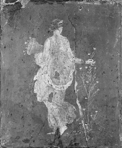 花神芙罗拉  公元一世纪  庞贝出土  意大利那不勒斯国家考古博物馆藏 花神芙罗拉  公元一世纪  庞贝出土  意大利那不勒斯国家考古博物馆藏