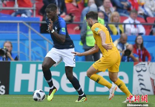 资料图：俄罗斯世界杯赛场的中国企业广告。<a target='_blank' href='http://www.chinanews.com/'>中新社</a>记者 田博川 摄 