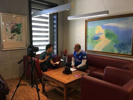 专访冰岛驻华大使古士贤:冰岛队内无业余球员