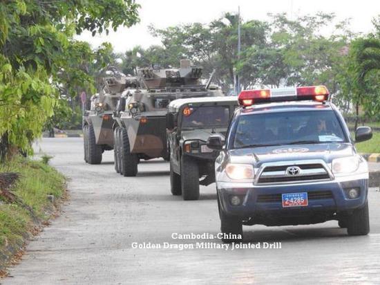 外媒:柬埔寨获中国1亿美元军援 两军明年进行军演