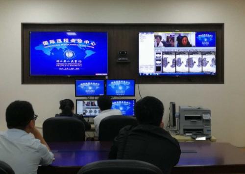 浙江省人民医院首次接通远程会诊 点击进入下一页