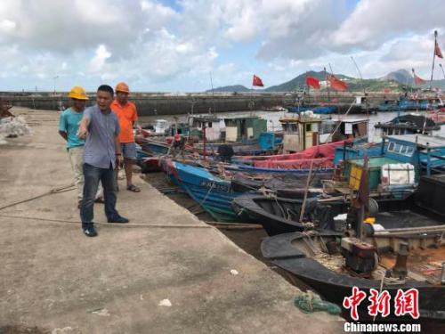 温州组织开展码头渔船避风情况巡查。 点击进入下一页
