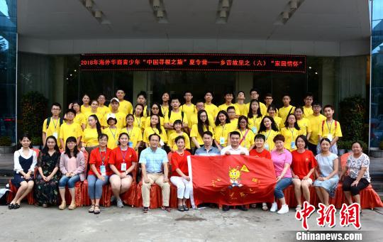 营员们合影留念。张金川 摄