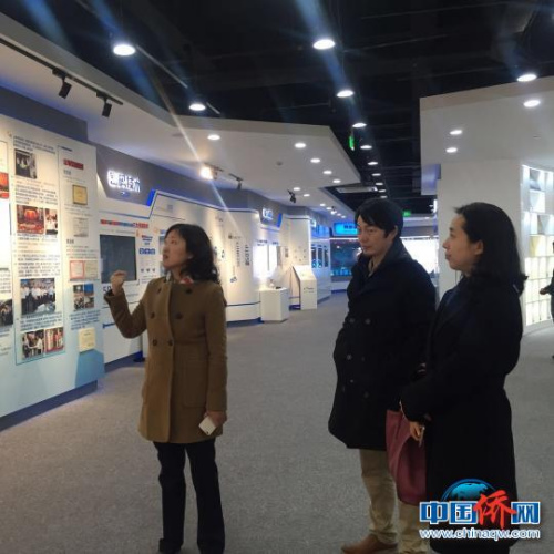 “张江园区科技之旅”走进众人科技。 供图。