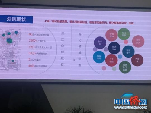 “张江园区科技之旅”走进张江国际创新港。 供图。