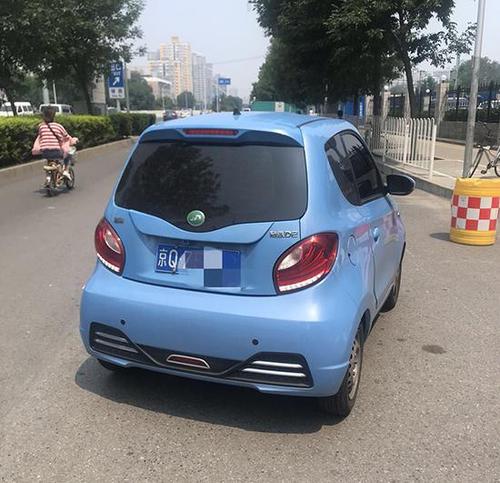 涉事滴滴顺风车司机所驾车辆。受访者供图