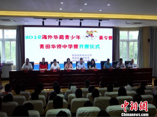 “小华侨”回浙江青田寻根:学中华文化亲故土乡音