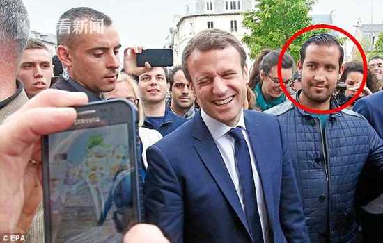 马克龙否认与打人保镖有不伦关系:没给他核按钮