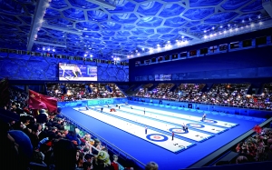 水立方将变冰立方 泳池上架设冰壶赛道