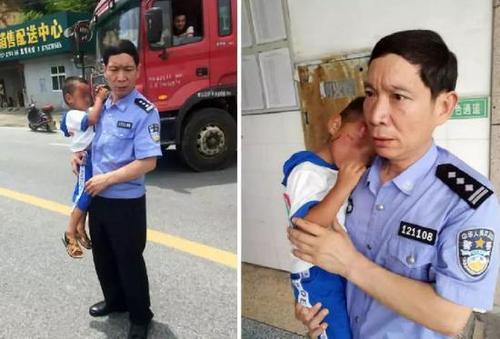 小女孩马路独行拒绝警察帮助 只因家长总说这句话