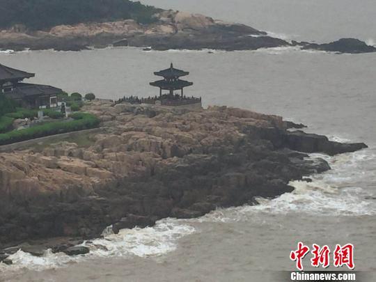 图为：舟山某海域。　张继胜 摄