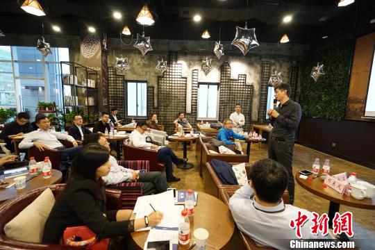 中国声谷粒子空间举行”互联网+创业“专题交流会。资料图