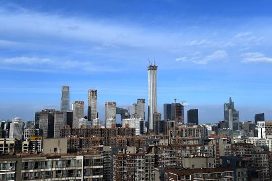 北京迎回最蓝天空 美媒:中国治理速度力度超以往