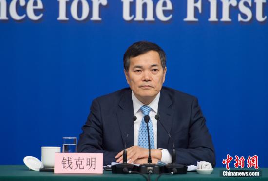 资料图：商务部副部长钱克明。<a target='_blank' href='http://www.chinanews.com/'>中新社</a>记者 李卿 摄