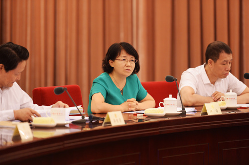 许玲委员发言。