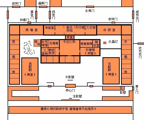 故宫养心殿房梁取出罕见宝匣 标注年款嘉庆六年