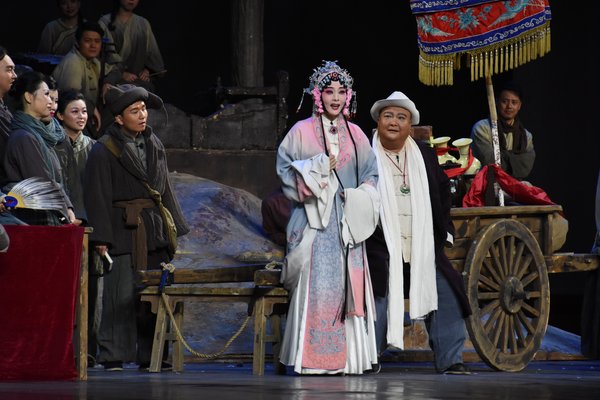 3河南方言剧《老街》演出剧照