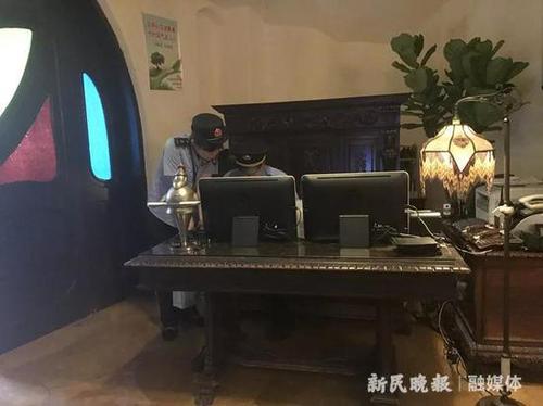 长宁市场监管局介入调查。李若楠 摄