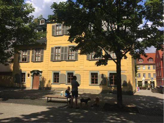 图片：席勒故居，德国魏玛。孙墨青，2018