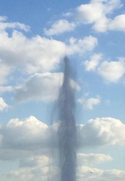 图片：喷泉。孙墨青，2016