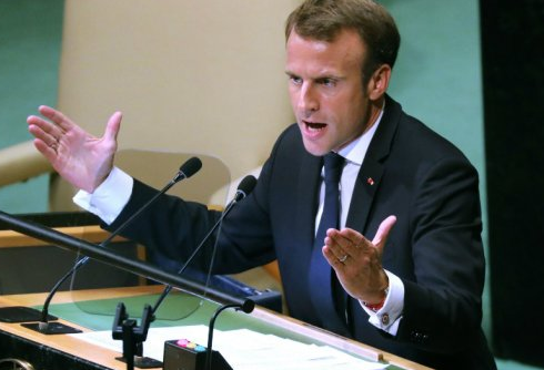 特朗普联大演讲话音刚落 马克龙随即这样激烈指责