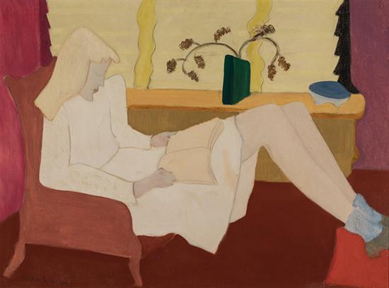 米尔顿·艾弗里《青春期》泰拉美国艺术基金会，丹尼尔·J·泰拉藏品