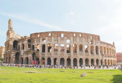 古罗马斗兽场遗址