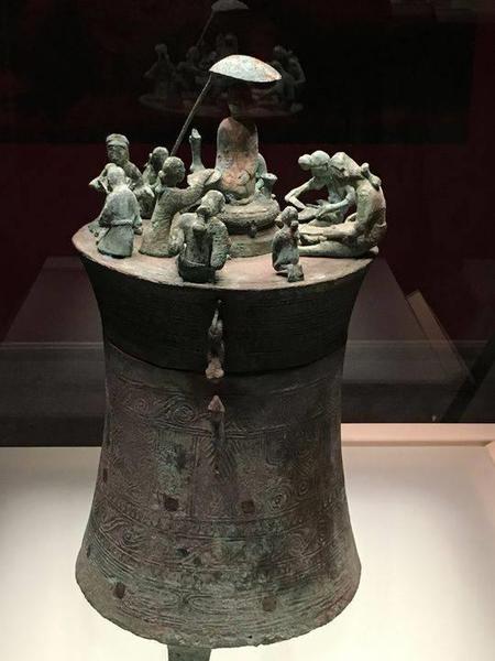 古滇国纺织活动的场景活灵活现。