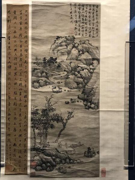 明 沈周 《虎丘恋别图》 无锡博物馆藏