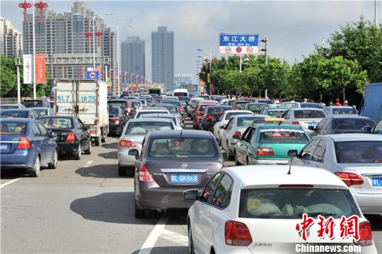 图为惠州东江大桥 通讯员 摄 图为惠州东江大桥 通讯员 摄