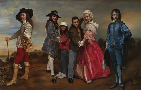 庞茂琨，回旋曲，180×280cm，布面油彩，2018