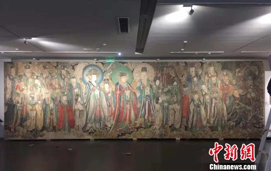 “传统+科技”助流失海外珍贵壁画初次“回家” “传统+科技”助流失海外珍贵壁画初次“回家”