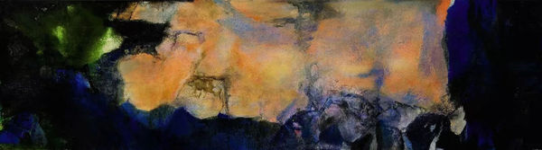 赵无极《1985年6月至10月》油画三联屏 赵无极《1985年6月至10月》油画三联屏