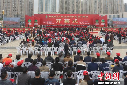 全国药交会“药都”江西樟树开幕当日成交预计逾60亿元