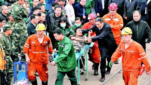 山东一煤业公司发生岩爆事故